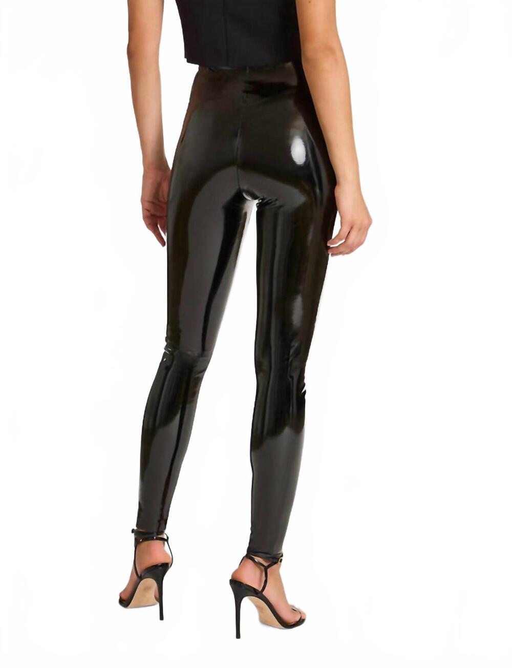 NEW COMMANDO faux patent leather legging in black - Picture 4 of 5